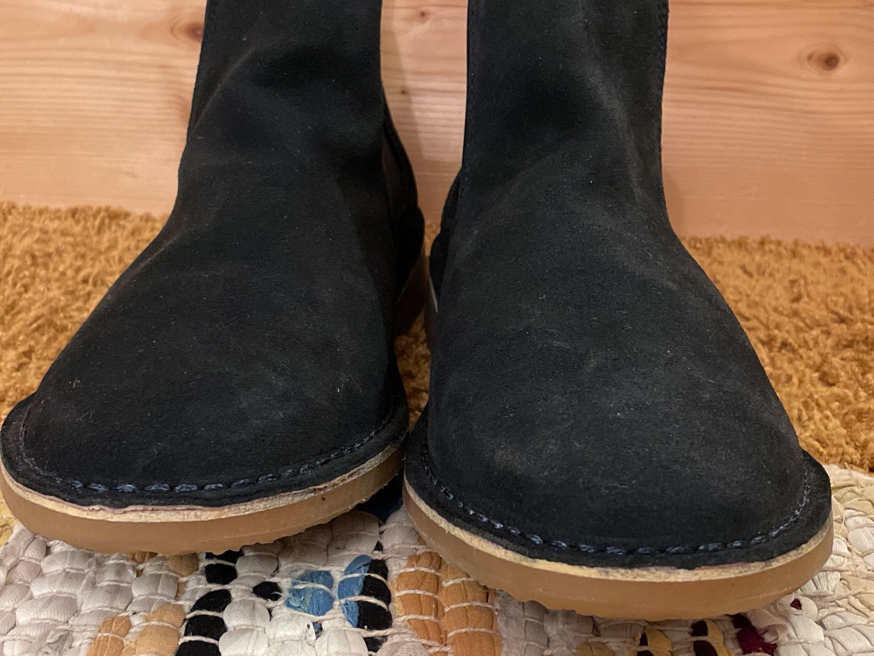 Jack & Jones Scarpe da uomo: Dunkelblaue JACK & JONES Stiefeletten / Boots Gr. 43 – Usato da Frasnacht venduto da GracyStore 1