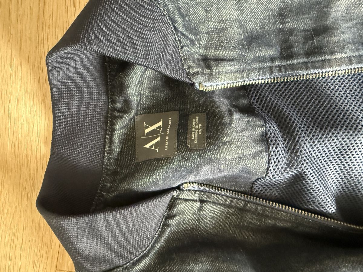 Armani Giacche: ARMANI EXCHANGE denim summer bomber GrXS – Usato da Zürich venduto da Restesindsuess 3