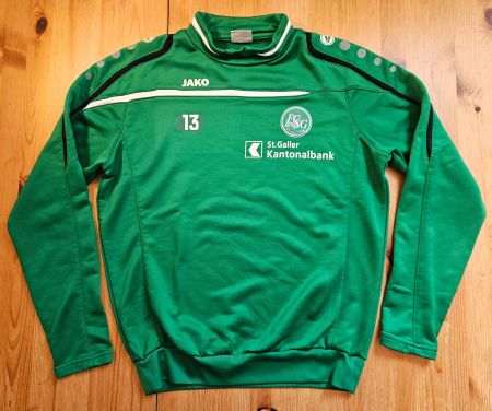 FC St. Gallen Pullover Jako #13 Gr. M FCSG Trainingsoberteil