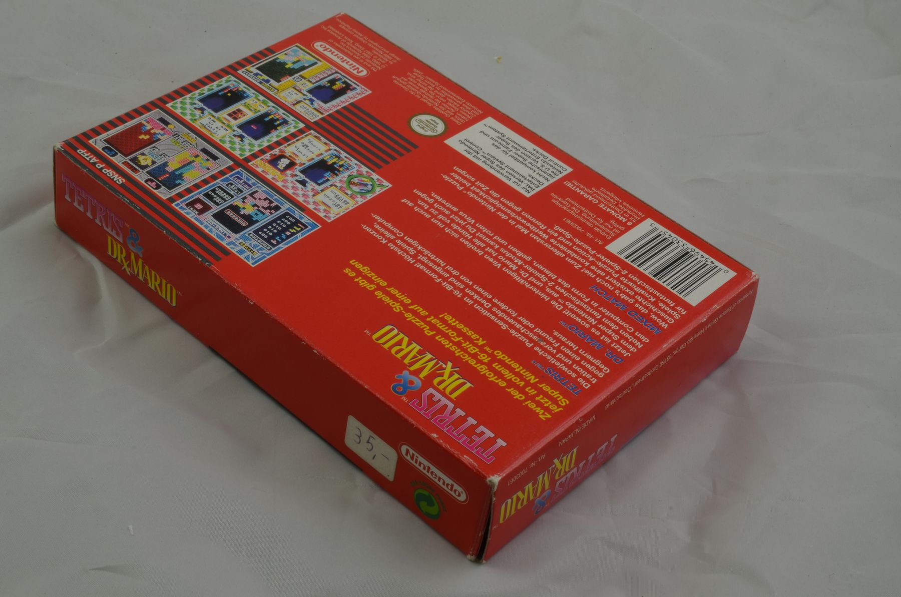 Giochi: Tetris & Dr. Mario [Nintendo Classics] – Usato da Buchs AG venduto da SellAndBuyX 1