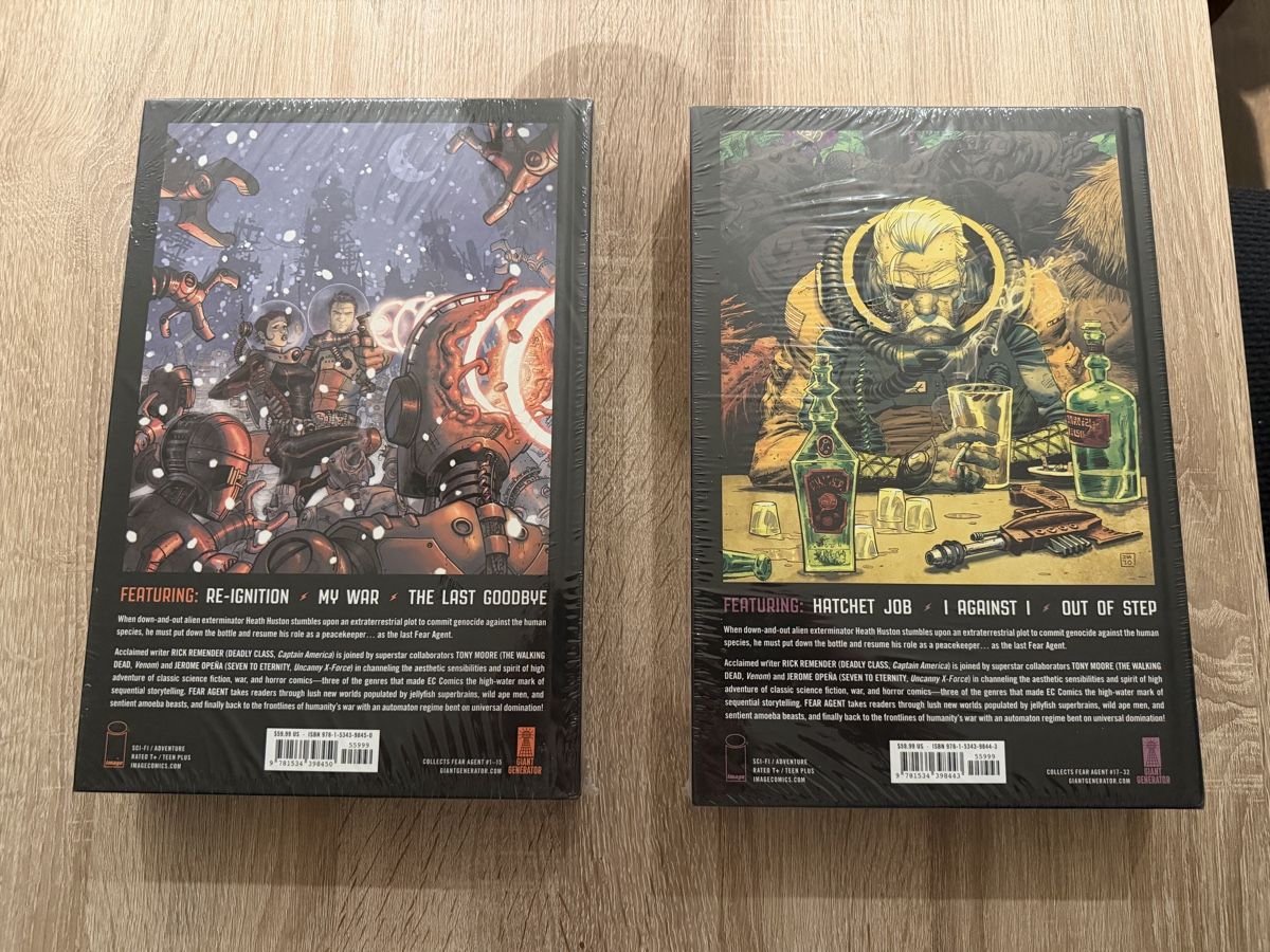 Fumetti: Fear Agent - 1+2 HC Compendium Omnibus – Nuovo e nell'imballaggio originale da Stein am Rhein venduto da ricks0r 1