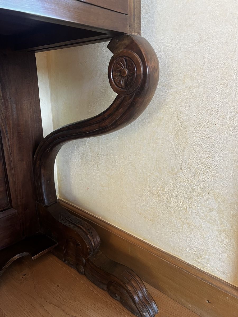 Commodes: Console en bois sculpté – D'occasion à Lens par bluemarine01 5