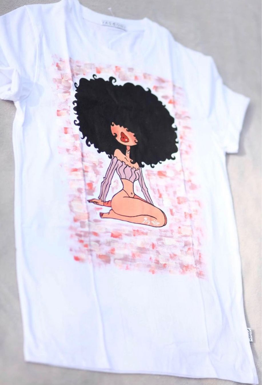 Camicette, T-shirt & Top: T-shirt hand made – Nuovo (secondo la descrizione) da Schaffhausen venduto da Nadiuna 2