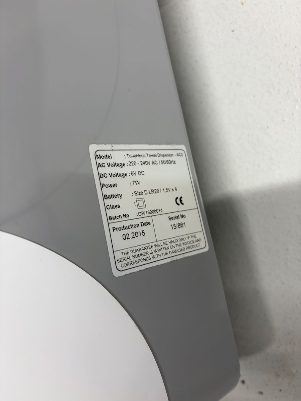 Portasciugamani: Lucart Hygenius Touchless Towel Dispenser x2 – Usato da Bergdietikon venduto da Ivan19.88 3