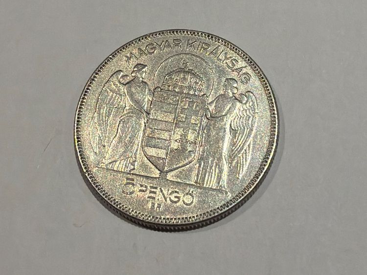 Tutti le monete: (2861) Ungarn 5 Pengo 1930 – Usato da Rüthi (Rheintal) venduto da erdnuessli1 1