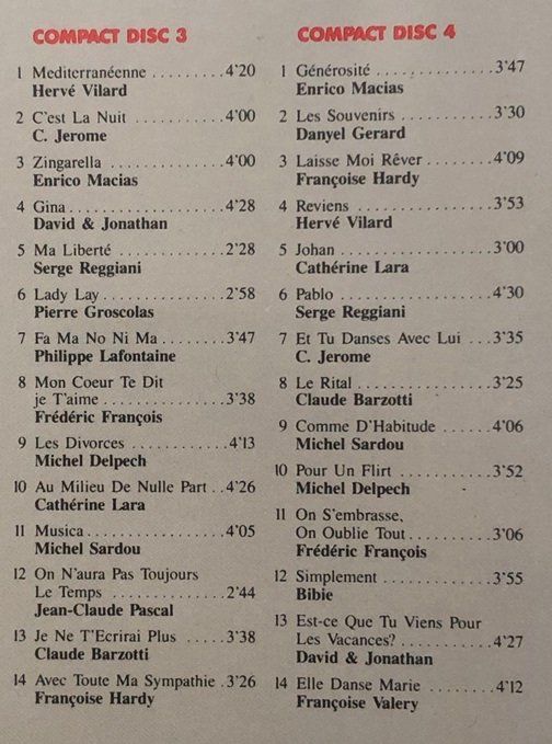 CD: La Collection Française (4 CDs) – Usato da Grüningen venduto da azulgris 3