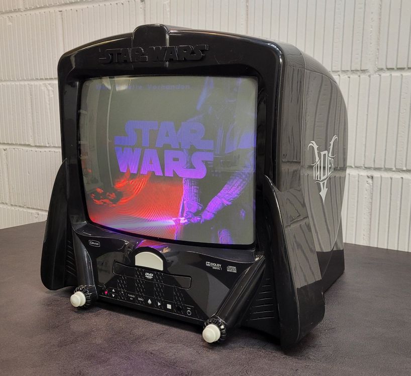 STAR WARS Vader Röhren TV-DVD Player Fernseher 13 Zoll PAL-B | Kaufen ...