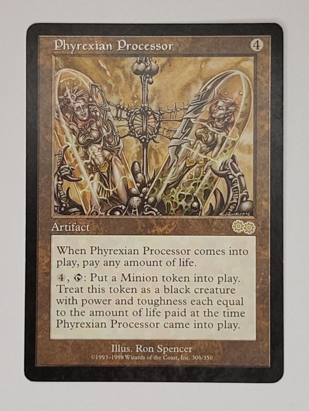 Magic The Gathering Carte collezionabili: Magic Karte Phyrexian Processor Urza Saga Englisch – Usato da Obergerlafingen venduto da kingslayer4
