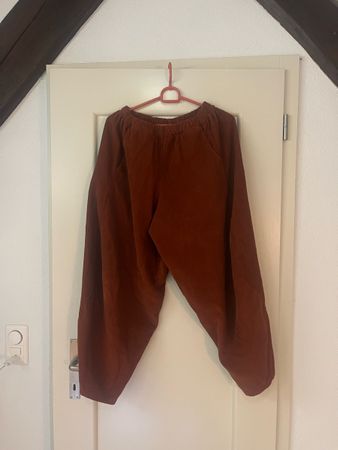 Cordhose braun