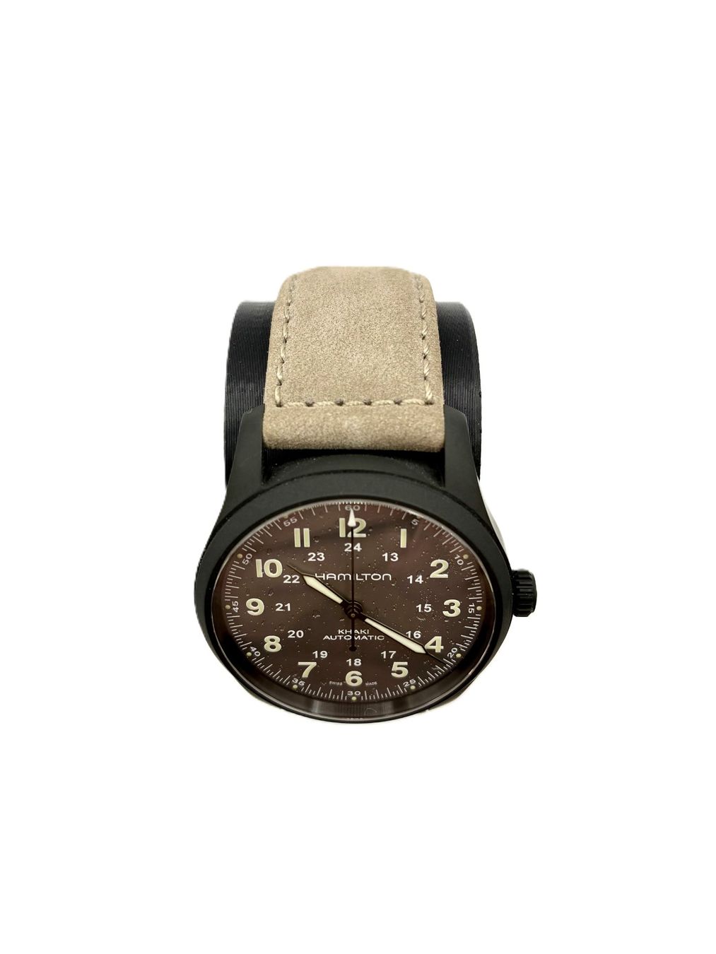 Hamilton Orologi: Hamilton Khaki Field Titanium Auto 38mm – Nuovo (secondo la descrizione) da Zürich venduto da uhrzeitschweiz 4