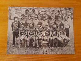 FC Basel  Mannschaftskarte Saison 1980/81 original...