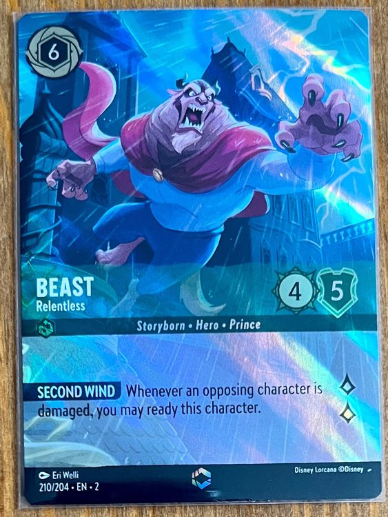 Lorcana Enchanted: Beast Relentless EN (Neu (gemäss Beschreibung)) in ...