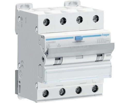 Hager Stromzufuhr: Fils c16 4 pol Hager ADM466c – Neu und originalverpackt aus Spiez von Elektrik-und-co