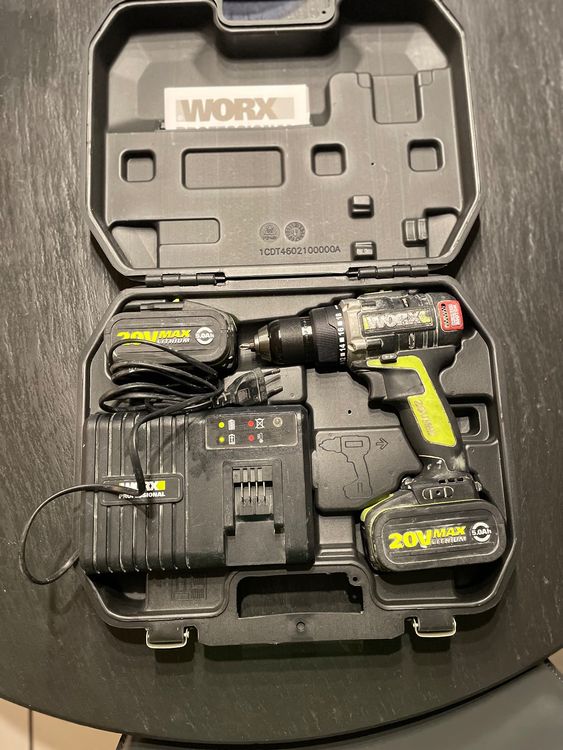 Akku-Bohrschrauber Worx 20V Lithium Akku | Kaufen auf Ricardo