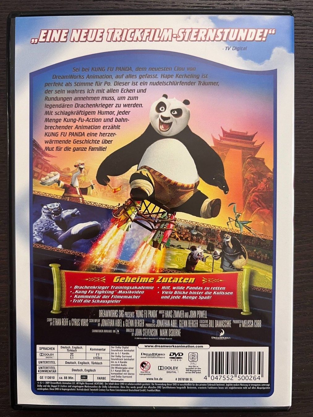 Tutti i DVDs: Kung Fu Panda – Usato da Zürich venduto da FilmFreunde 1