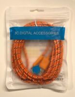 Ladekabel USB-Typ A/USB-Typ C (orange)
