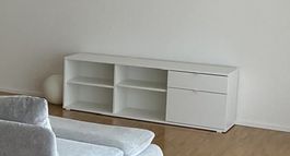 weisse Vihals TV-Bank von IKEA