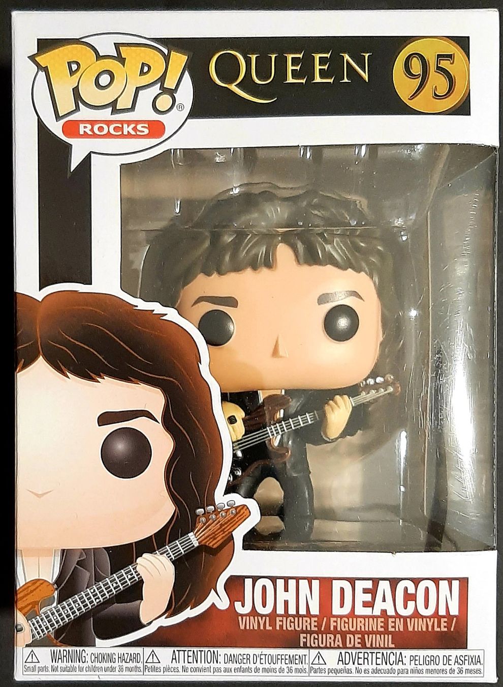 Funko Statuette: Funko Pop Queen  John Deacon – Nuovo e nell'imballaggio originale da Montet (Glâne) venduto da KOADA