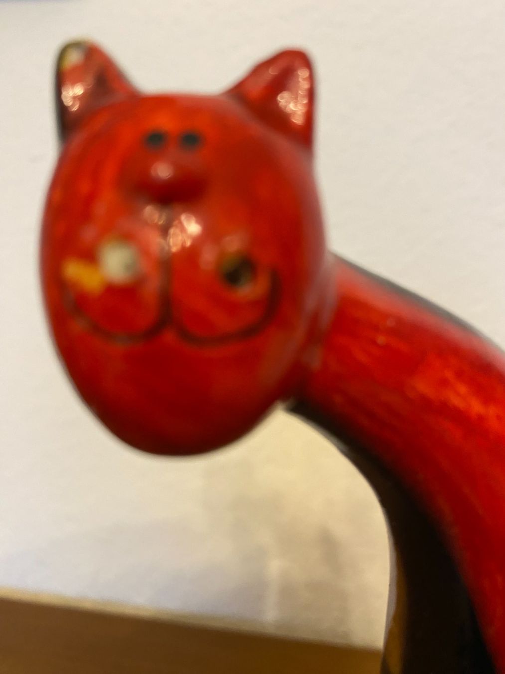 Statuette: Lustige Katze aus Ton – Usato da Schlieren venduto da Trudyschoe 3