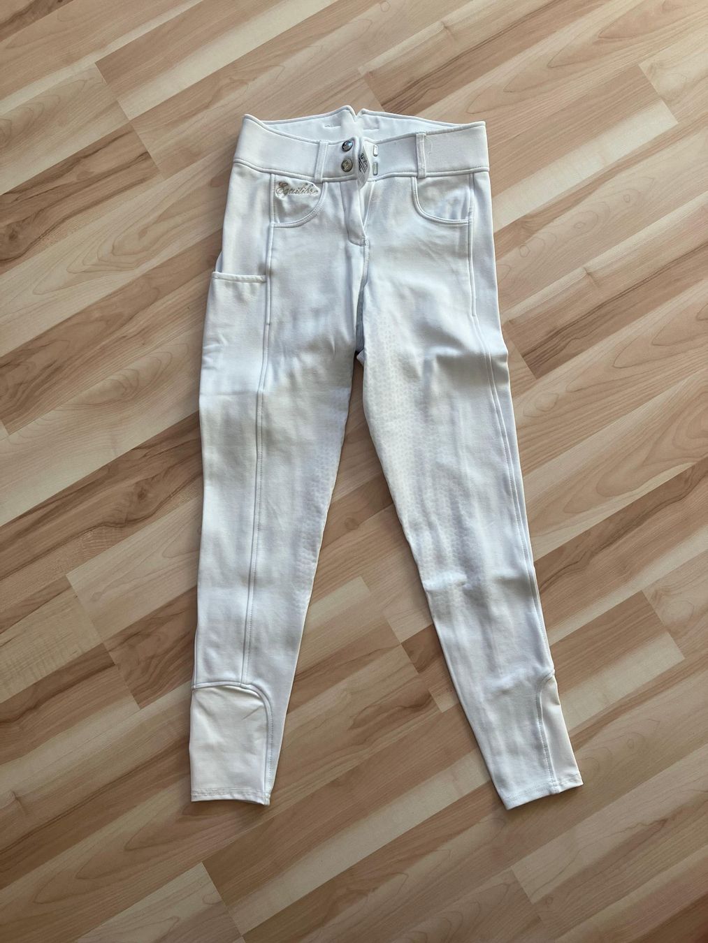 Pantalons: Reithose weiss Gr. 34 – D'occasion à Ebnet par Bejava