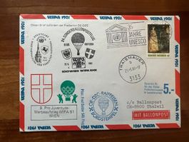 Ballonpost Österreich Brief 1981  Luxus  (V52)