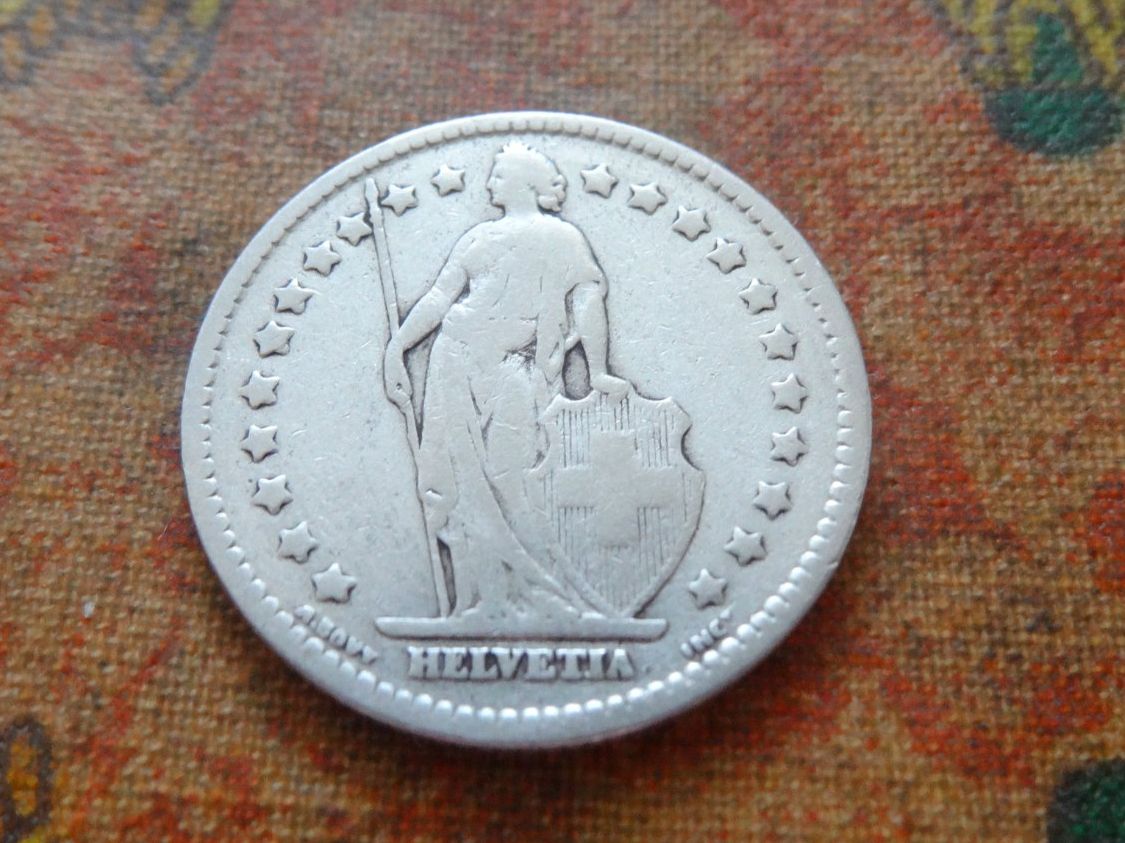Tutti le monete: 1 Fr. 1909  (Y) – Usato da Romanel-sur-Lausanne venduto da Swift13 1