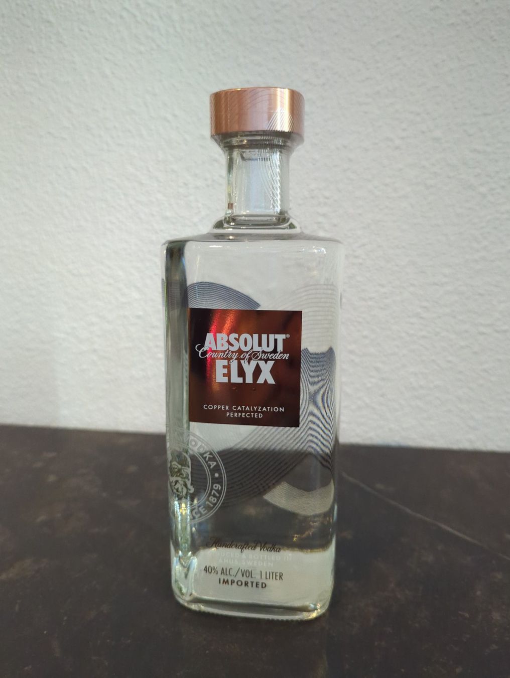 Absolut Vodka Bevande alcoliche: Absolut Vodka 1l ELYX – Nuovo e nell'imballaggio originale da Flawil venduto da Tarragona