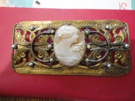Brosche Art Deco, Gemme
