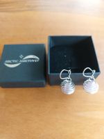 Ohrhänger Arctic Amethyst in Spiralfassung mit Box neu