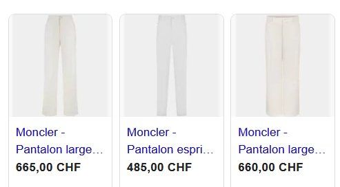 Moncler Hosen: Moncler  Hose / pantalon .XS – Gebraucht aus Collonges von Allegree 8