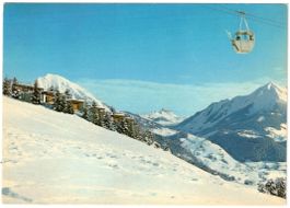 Leysin - Gondelbahn Berneuse