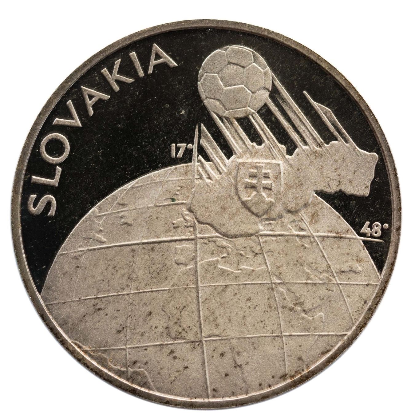 Medaglie: Medaille Slovakai 1994 Silber – Nuovo e nell'imballaggio originale da Rotkreuz venduto da num_6343 1