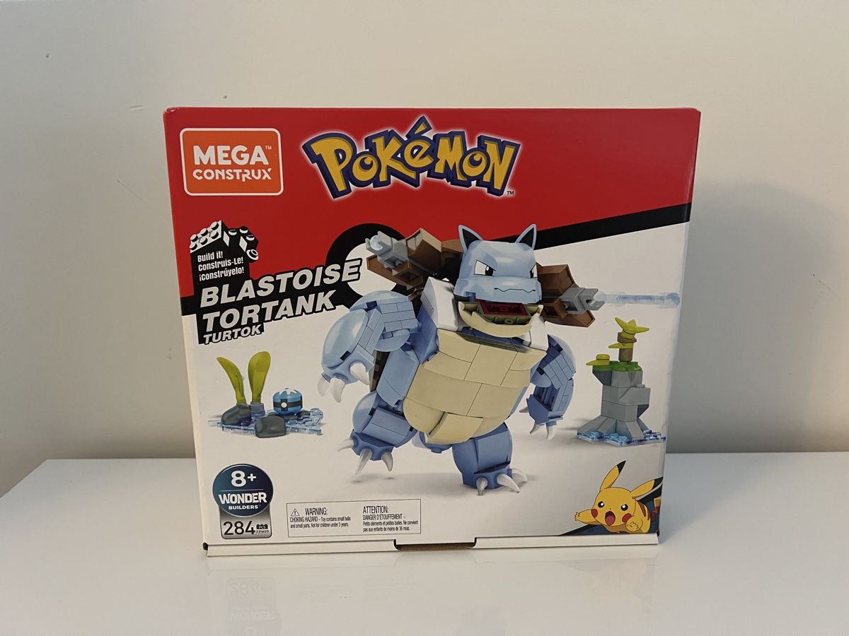 Pokémon Spielzeuge: Mega Construx Pokémon Blastoise Bauset – Neu und originalverpackt aus Zürich von