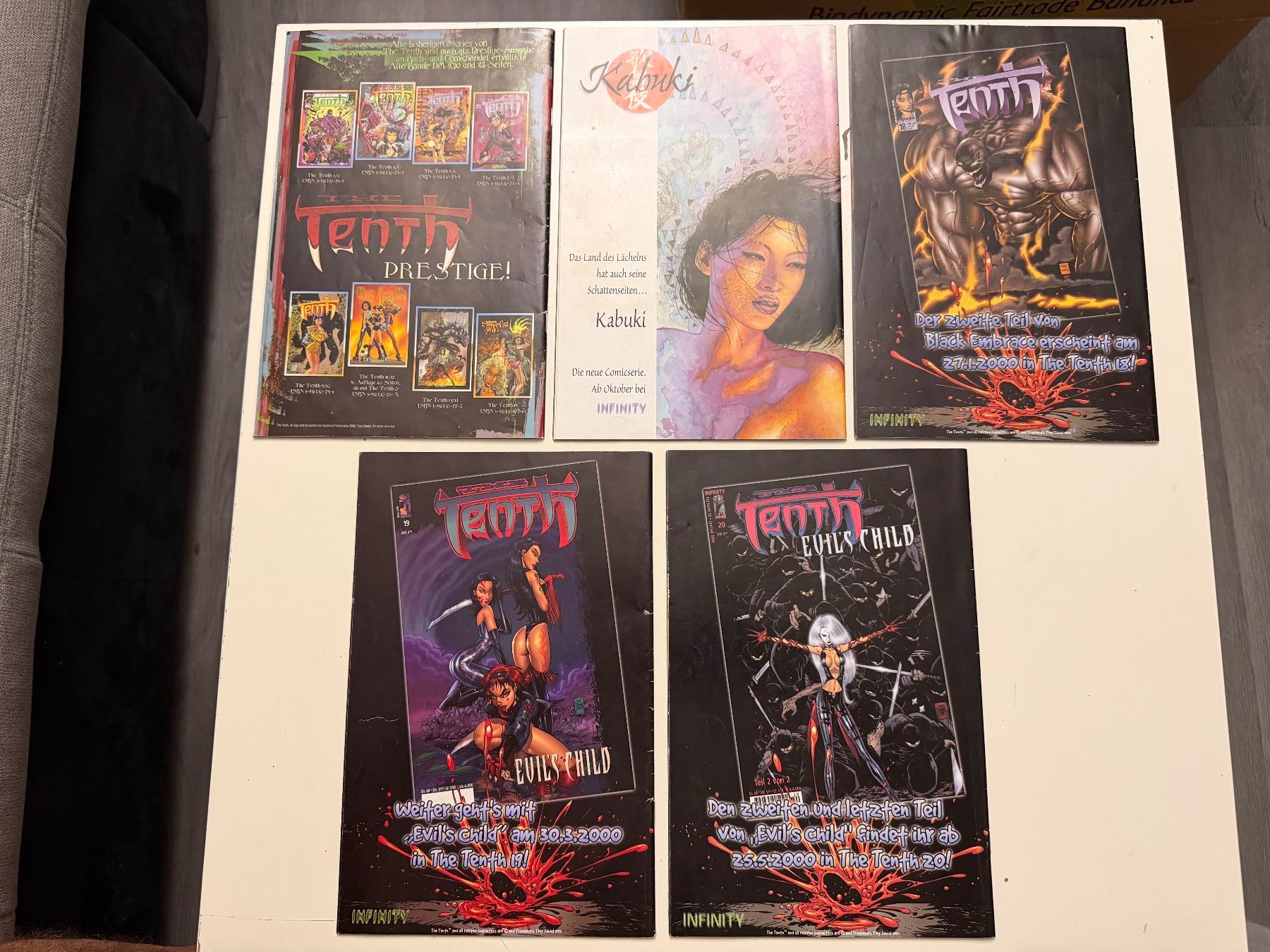 Fumetti: 5er Lot THE TENTH HEFTE 15 - 19 – Usato da Münsingen venduto da Ganjam 1