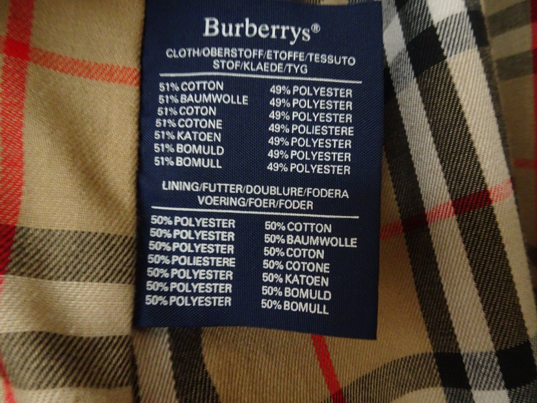 Burberry Cappotti: Burberry Herren-Trenchcoat vintage lang  Grösse 54 – Usato da Locarno venduto da Sicabe 6
