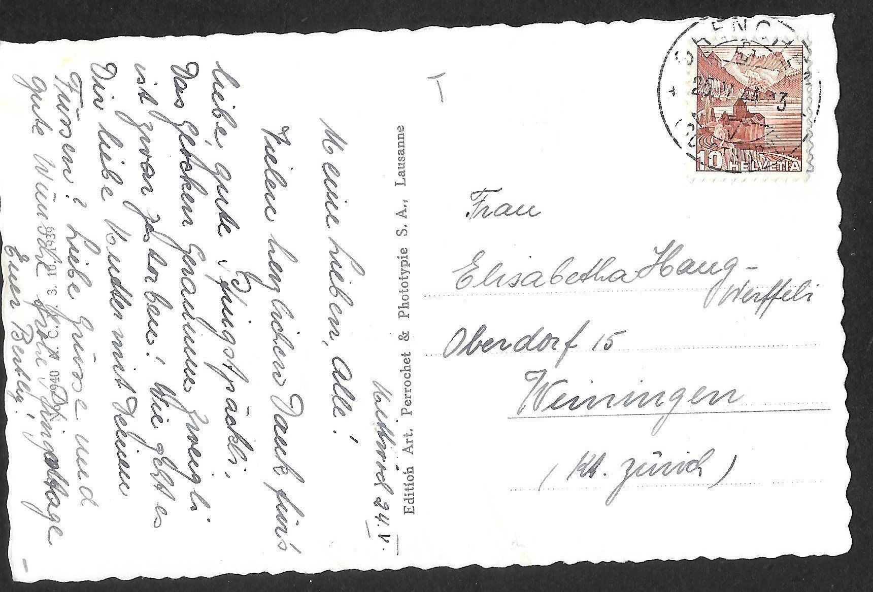 Cartoline postali: Grenchen Totalansicht – Usato da Olten venduto da clotaldi 1