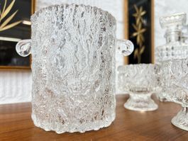 Vintage Eiskübel / Eiswürfelbehälter I Eisglas