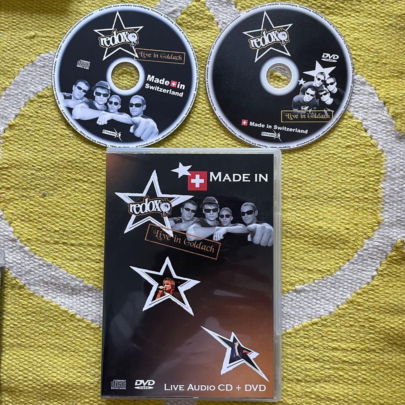 CDs: REDOX-CD+DVD LIVE IN GOLDACH07 – Gebraucht aus Rorschacherberg von CD-Roli