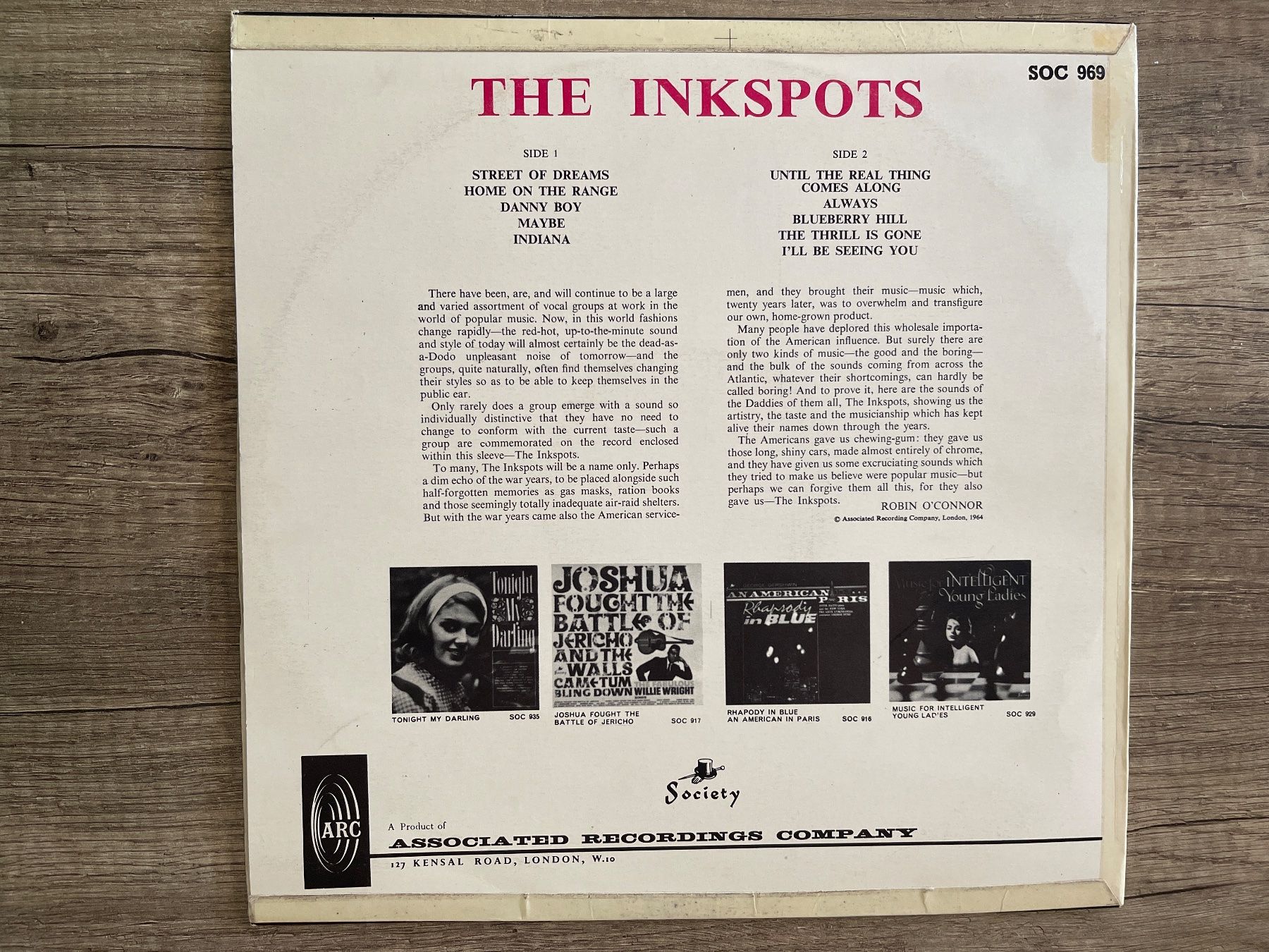 Dischi in vinile: A716/The Ink Spots – Usato da Frutigen venduto da Philippe_jsp 1