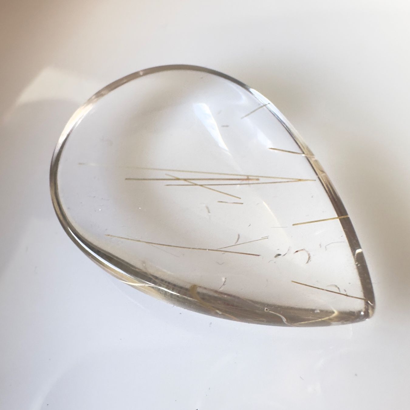Pietre preziose: 37.44 ct - Natural Colourless Quartz Rutile – Nuovo (secondo la descrizione) da Zürich venduto da Yoohooz 8
