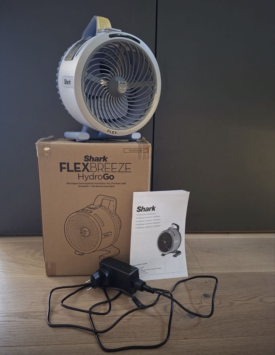 Ventilatori: Shark FLEXBREEZE HydroGo Ventilator – Usato da Zufikon venduto da pau_dj5m