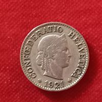 10centimes suisse 🇨🇭 1921