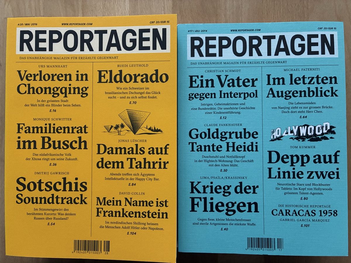 Zeitschriften & Magazine: REPORTAGEN 12 Hefte NEU – Neu und originalverpackt aus Bern von robin1971 3