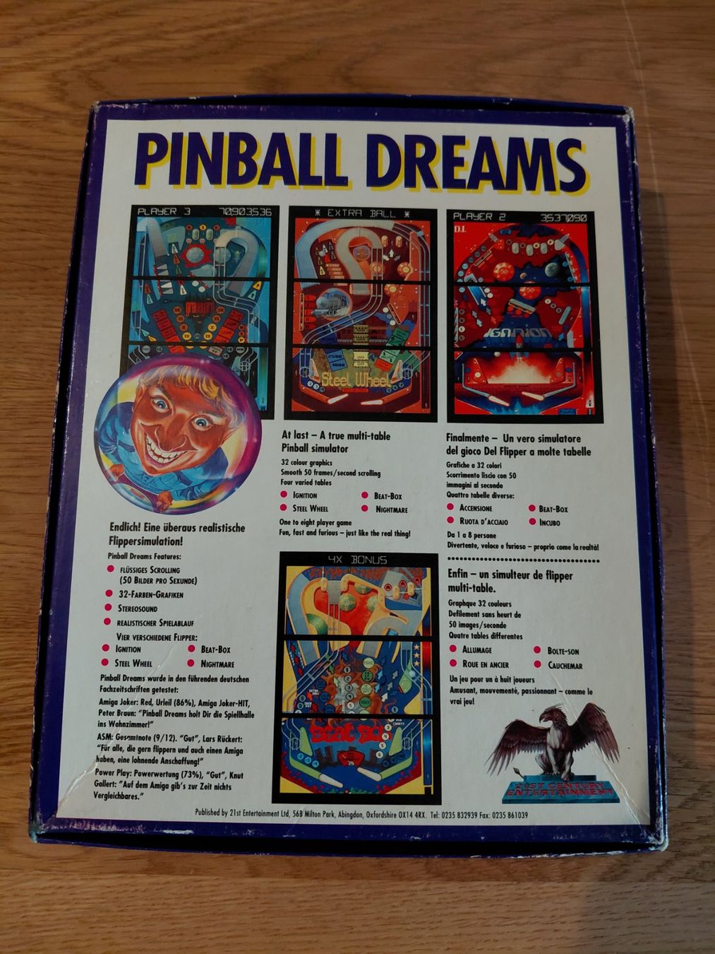 Commodore PCs: Amiga Klassiker Pinball Dreams – Gebraucht aus Beringen von Beringen75 1