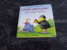 Der kleine Rabe Buch Gross und Klein wer passt rein  SE6