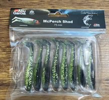 ABU GARCIA Svartzonker McPerch Shad 7,5cm - 8 Stk.