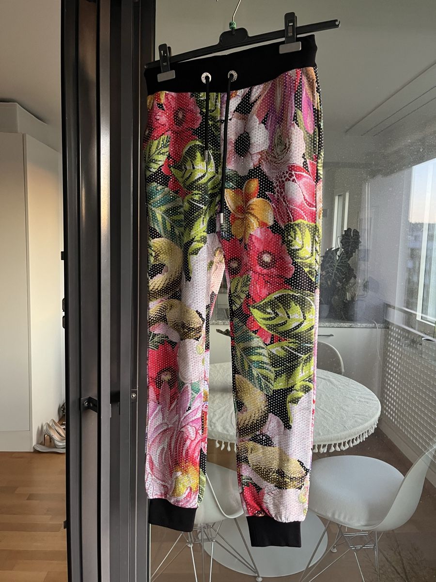 Philipp Plein Pantaloni: Philipp Plein Jogginghose mit Strasssteinen – Nuovo (secondo la descrizione) da Zürich venduto da ana.vla 1