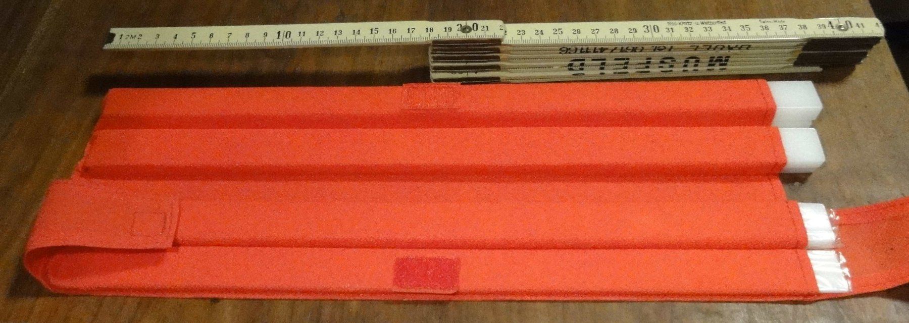 Backformen: Fondant/Marzipan-Abstandshalter Teigstäbe 2er-Set, 4 Grössen – Gebraucht aus Wohlen AG von Flusslauf 2