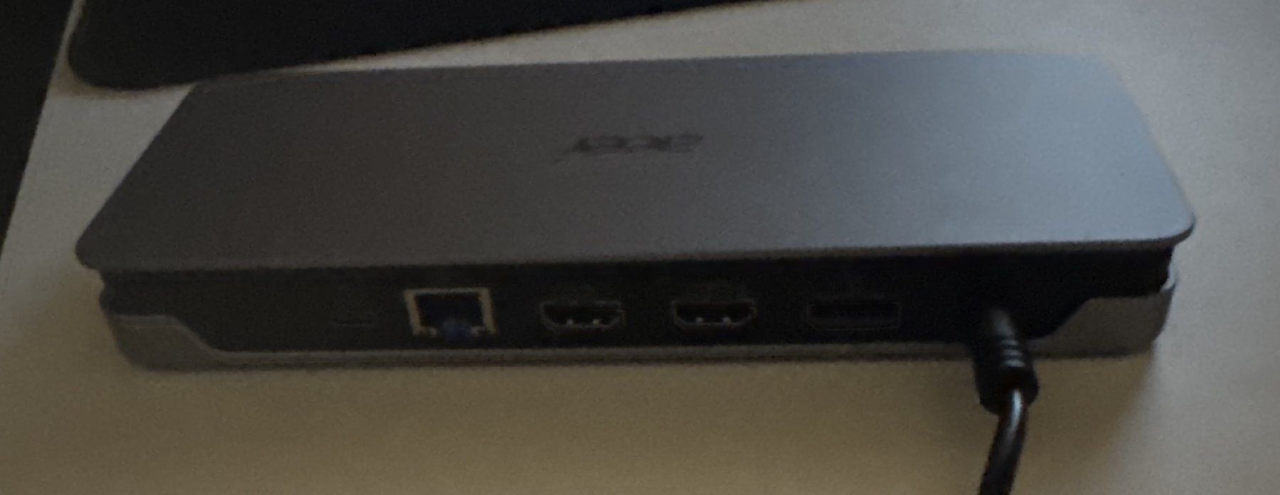 Docking station: Acer USB-C Dock 100W inkl. Netzteil & Kabel – Usato da Watt venduto da red_78xf 2