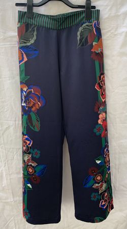 Magnifique pantalon large en satin CAROLINE BLISS t.38